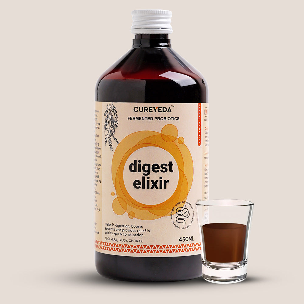 Cureveda Digest Elixir with Fermented Probiotics