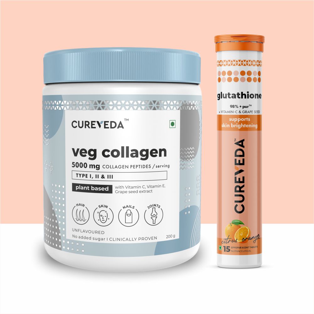 Cureveda VEG COLLAGEN + GLUTATHIONE