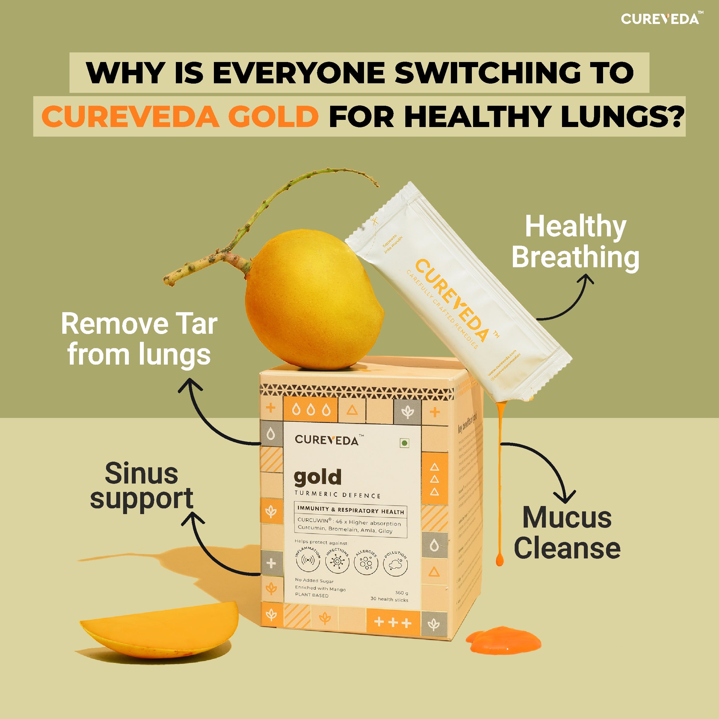 Cureveda Gold - Turmeric Defence