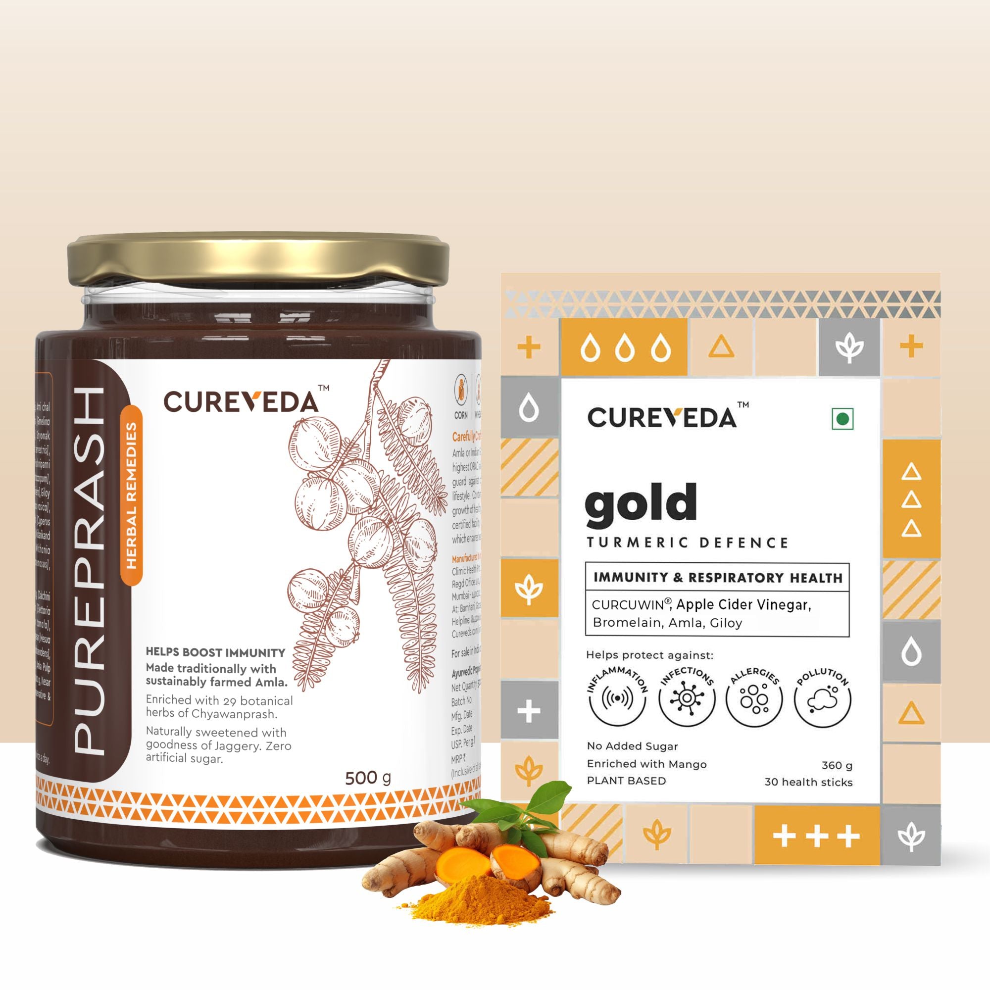 Cureveda Combo - PUREPRASH & Gold