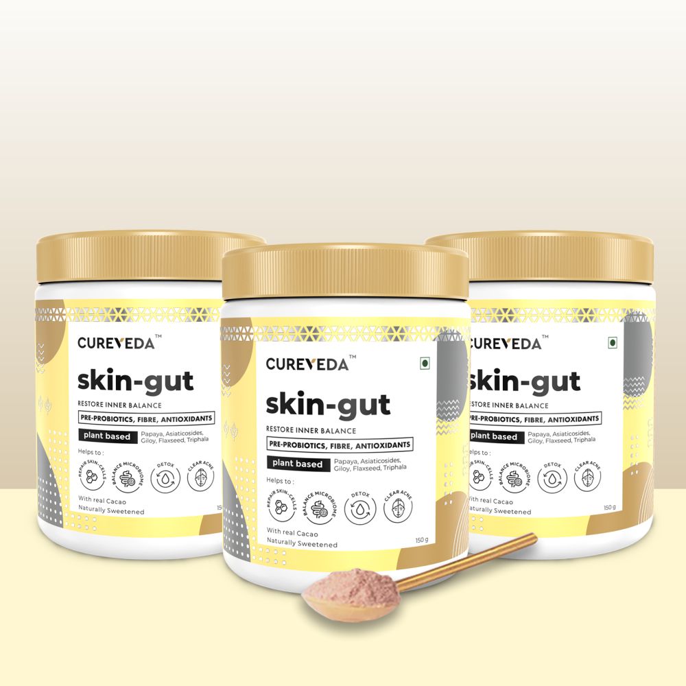 Cureveda Skin-gut with Pre-probiotics